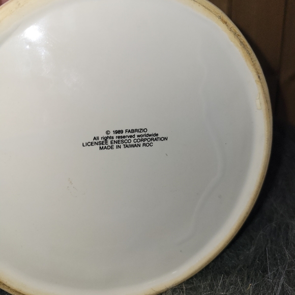 1989 Fabrizio cat cookie jar - Picture 8 of 12